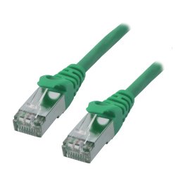 MCL FCC6BM-1.5M/V câble de réseau Vert 1,5 m Cat6 F/UTP (FTP)