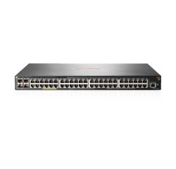 HPE Aruba Networking 2540 48G PoE+ 4SFP+ Géré L2 Gigabit Ethernet (10/100/1000) Connexion Ethernet, supportant l'alimentation via ce port (PoE) 1U Gris