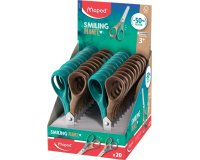 Ciseaux maped vivo plante lames acier anneaux en bois   12cm