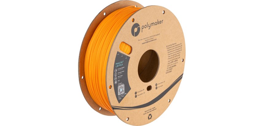 Polymaker PA08007 3D-printmateriaal Polymelkzuur Oranje 800 g