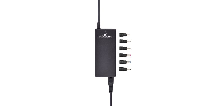 Bluestork PW-NB-90-ASUS adaptador e inversor de corriente Interior 90 W Negro