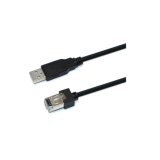Newland CBL026U changeur de genre de câble RJ-45 USB-A Noir
