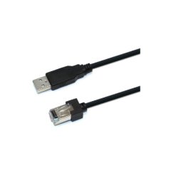 Newland CBL026U changeur de genre de câble RJ-45 USB-A Noir