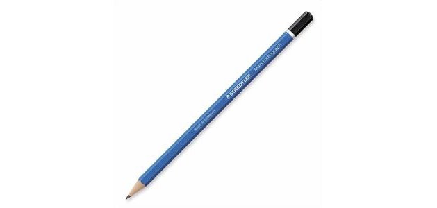 Crayon graphite staedtler mars lumograph 100 5b hexagonal