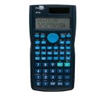 Calculadora liderpapel cientifica xf32 12 digitos 240 funciones con tapa solar y pilas color azul 156x85x20