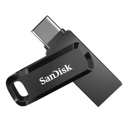 SanDisk Ultra Dual Drive Go unità flash USB 32 GB USB Type-A / USB Type-C 3.2 Gen 1 (3.1 Gen 1) Nero