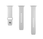 SBS Bracelet pour montre PURO band Apple Watch Blanc-  boîtier 38-40-41 mm