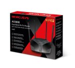 Mercusys MR80X routeur sans fil Gigabit Ethernet Bi-bande (2,4 GHz / 5 GHz) Noir