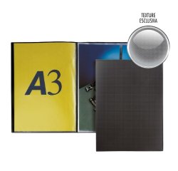 Favorit 400136594 presentation display book 40 pockets A3