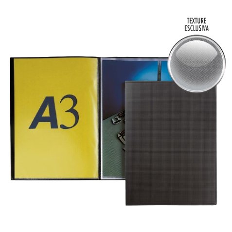 Favorit 400136594 presentation display book 40 pockets A3