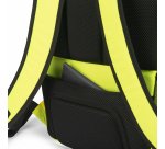 DICOTA P20471-17 sac à dos Noir, Gris, Jaune Polyéthylène téréphtalate recyclé (rPET)