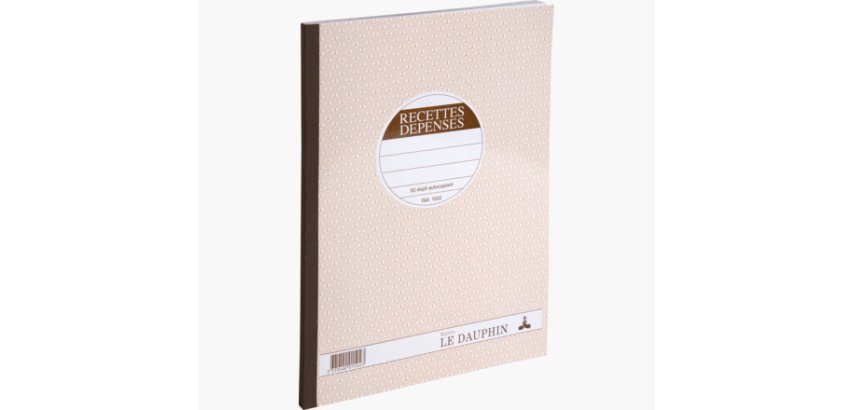 Manifold autocopiant 297X210 Recettes Dépenses 50 dupli - Avoine