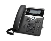 Cisco 7841 téléphone fixe Noir, Argent 4 lignes LCD