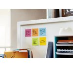 Bloc-note super sticky notes, 76x76 mm, ultra jaune