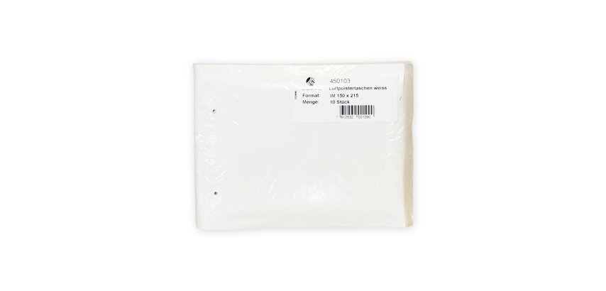 Pochette gpv kraft bulles air économique 140x215mm c coloris blanc 75g sachet 10 unités