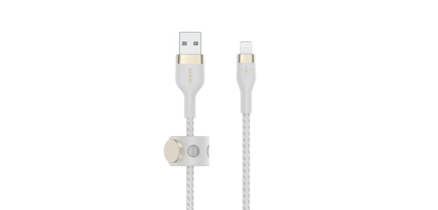 Belkin CAA010BT2MWH cable de conector Lightning 2 m Blanco
