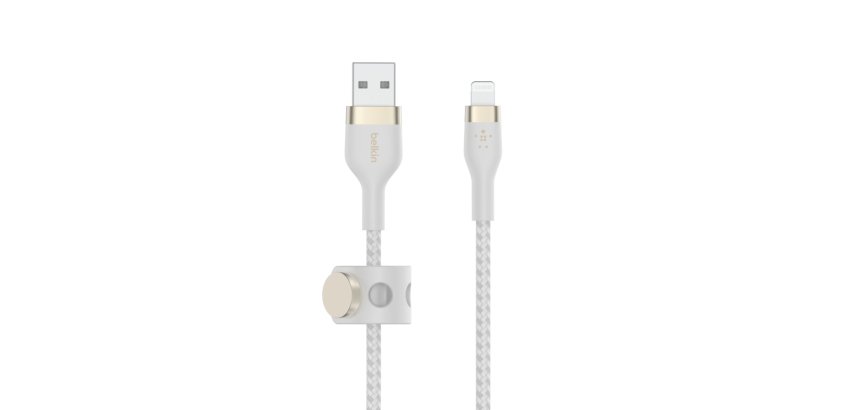 Belkin CAA010BT1MWH cable de conector Lightning 1 m Blanco