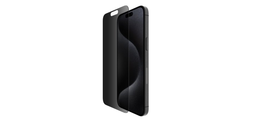 Belkin OVA150ZZ filtre anti-reflets pour écran et filtre de confidentialité 17 cm (6.7") Smartphone Filtre de confidentialité sans bords pour ordinateur 9H