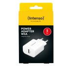 Intenso 1x USB-A Adapter weiß Universale Bianco AC Interno