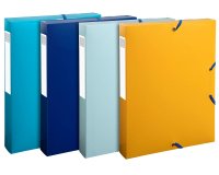 Boîte de classement polypropylène recyclé BeeBlue dos 40mm - A4 - Couleurs assorties