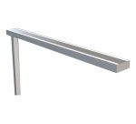 Lampadaire unilux led stratus ergonomique aluminium         recyclable variateur sur le   mat 4250 lumen coloris gris