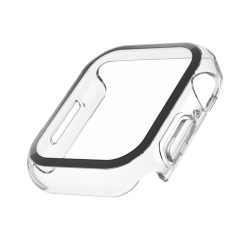 Belkin ScreenForce Protector de pantalla Blanco Policarbonato (PC), Vidrio templado