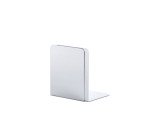 Serre-livres maul aluminium coins arrondis 10x10x13cm     coloris argent