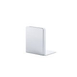 Serre-livres maul aluminium coins arrondis 10x10x13cm     coloris argent