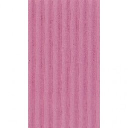 CARTON ONDULÉ, Rouleau moyenne cannelure 300g/m2 au format 50x70cm - Rose