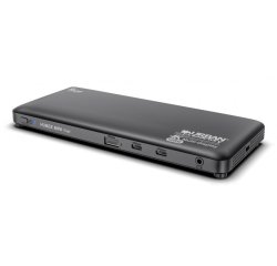 Urban Factory TCD49UF hub de interfaz USB Tipo C 10000 Mbit/s Negro