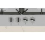 NEFF Plaque gaz T26CIP8N0, N70, FlameSelect, Surface inox