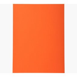 Paquet de 100 chemises FOREVER en carte recyclée 220g. Coloris Orange
