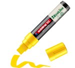 Marqueur edding 55 peinture base eau pointe      biseautee 4/15mm coloris      jaune