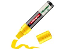 Marqueur edding 55 peinture base eau pointe      biseautee 4/15mm coloris      jaune