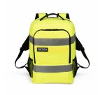 DICOTA P20471-17 sac à dos Noir, Gris, Jaune Polyéthylène téréphtalate recyclé (rPET)