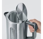 Bouilloire WK 3418, acier inoxydable/noir