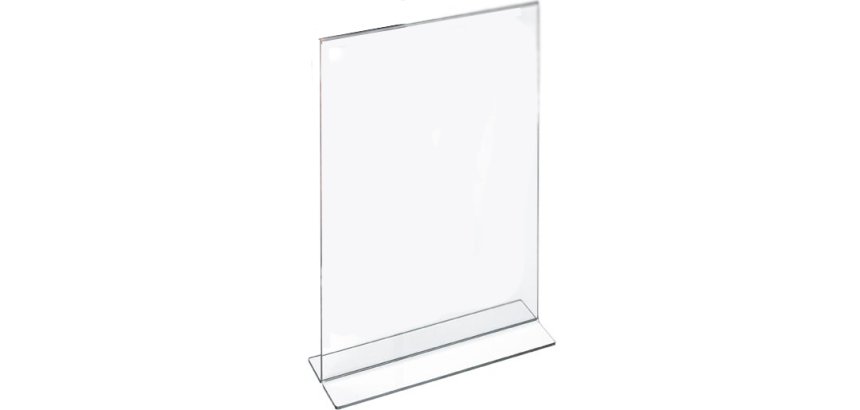 Lebez 7086 document holder Acrylic Transparent