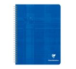 Cahier clairefontaine papier vélin velouté couverture pelliculée reliure intégrale a5+ 17x22cm 100 pages 90g 5x5mm