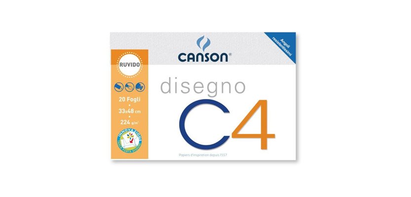 Canson C4 Art paper pad 20 sheets