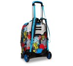Seven 20C202313-208 zaino Zaino scolastico Multicolore Poliestere