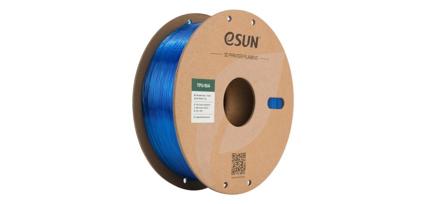 eSUN TPU-95A Thermoplastisches Polyurethan (TPU) Blau 1 kg