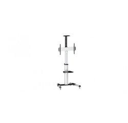 Reflecta 23210 Supporti a parete per TV 177,8 cm (70") Pavimento Alluminio, Nero