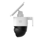Eufy SoloCam S340, cámara solar de seguridad, cámara exterior inalámbrica, vigilancia de 360°, sin puntos ciegos, Wi - Fi 2,4 GHz, sin cuotas mensuales, compatible con HomeBase 3