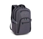 Urban Factory HTE17UF sac à dos Sac à dos de voyage Noir, Gris Mesh, Polyester, Plastique recyclé, Acier