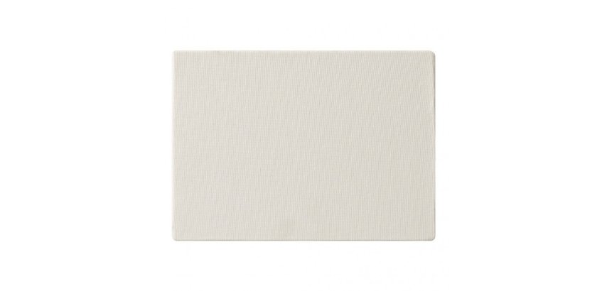 Prêt à peindre carton toilé 30x40cm 3mm - Blanc