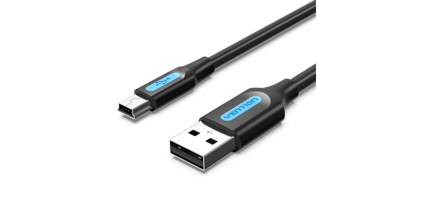 Vention Cable USB 2.0 COMBG/ USB Macho - MiniUSB Macho/ 1.5m/ Negro