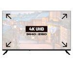 JAPANNEXT JN-IPS500UHD60F écran plat de PC 127 cm (50") 3840 x 2160 pixels 4K Ultra HD Noir