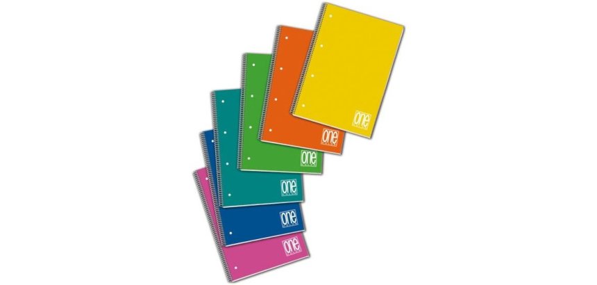 Blasetti One Color writing notebook A4 80 sheets Multicolour