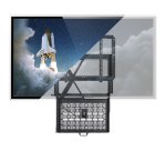 B-Tech BT7885 2,18 m (86") Noir