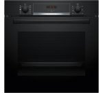 BOSCH Four encastrable EcoClean HQA534BB3, Série 4, Ajout de vapeur